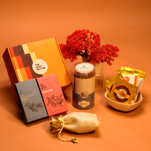Load image into Gallery viewer, Nutty Delight Raksha Bandhan Gift Box | Festive Treats | Rakhi Hamper for Brother/Sister