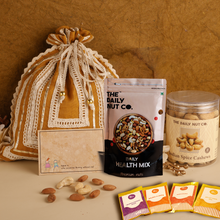 Load image into Gallery viewer, Potli of Happiness - Assorted dry fruits
