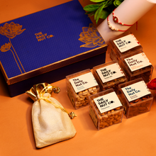 Load image into Gallery viewer, Munchy Heaven Raksha Bandhan Hamper | Luxury Dryfruit Hamper | Rakhi Treats