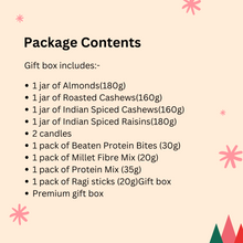 Load image into Gallery viewer, Nutty Rakhi Delight Box | Rakhi Treats | Perfect Rakhi Celebration Hamper