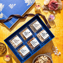 Load image into Gallery viewer, Munchy Heaven Raksha Bandhan Hamper | Luxury Dryfruit Hamper | Rakhi Treats