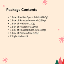 Load image into Gallery viewer, Munchy Heaven Raksha Bandhan Hamper | Luxury Dryfruit Hamper | Rakhi Treats