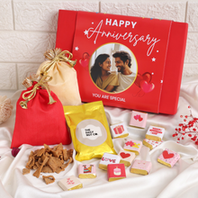 Load image into Gallery viewer, Anniversary Bliss Box | Perfect Box for Couples | Personalised For Couples
