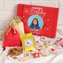 Load image into Gallery viewer, Personalized Birthday Delight | Perfect Birthday Gift | Customised Birthday Box