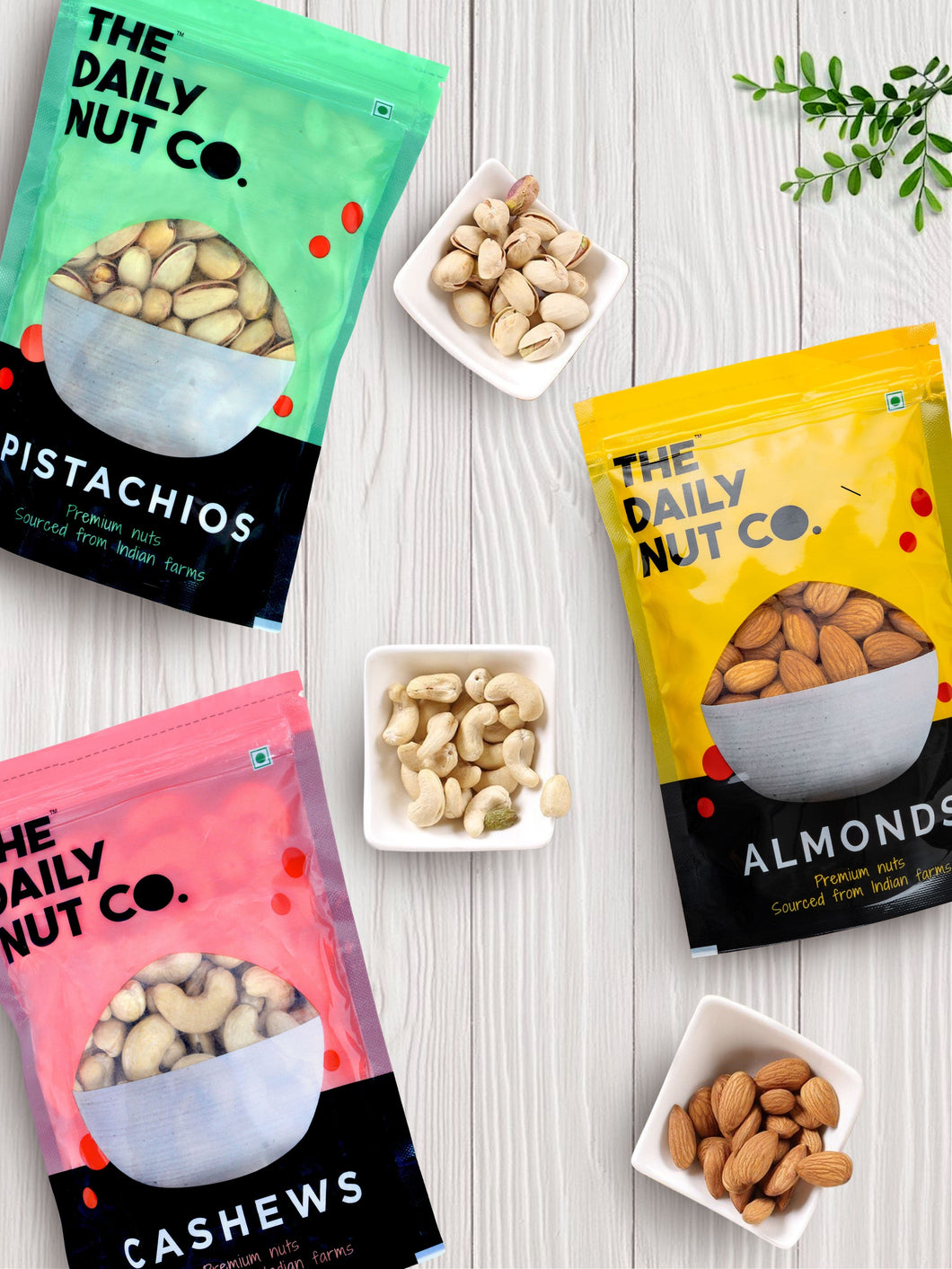 Pistachio, Cashew and Almond | Combo Pack | 600 g | Super Saver