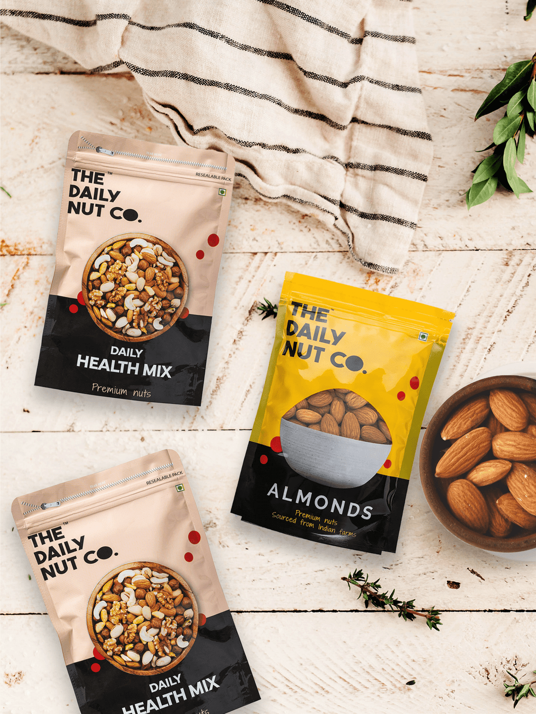 Daily Health Mix and Almond combo |  700 grams | Nutritious Mix