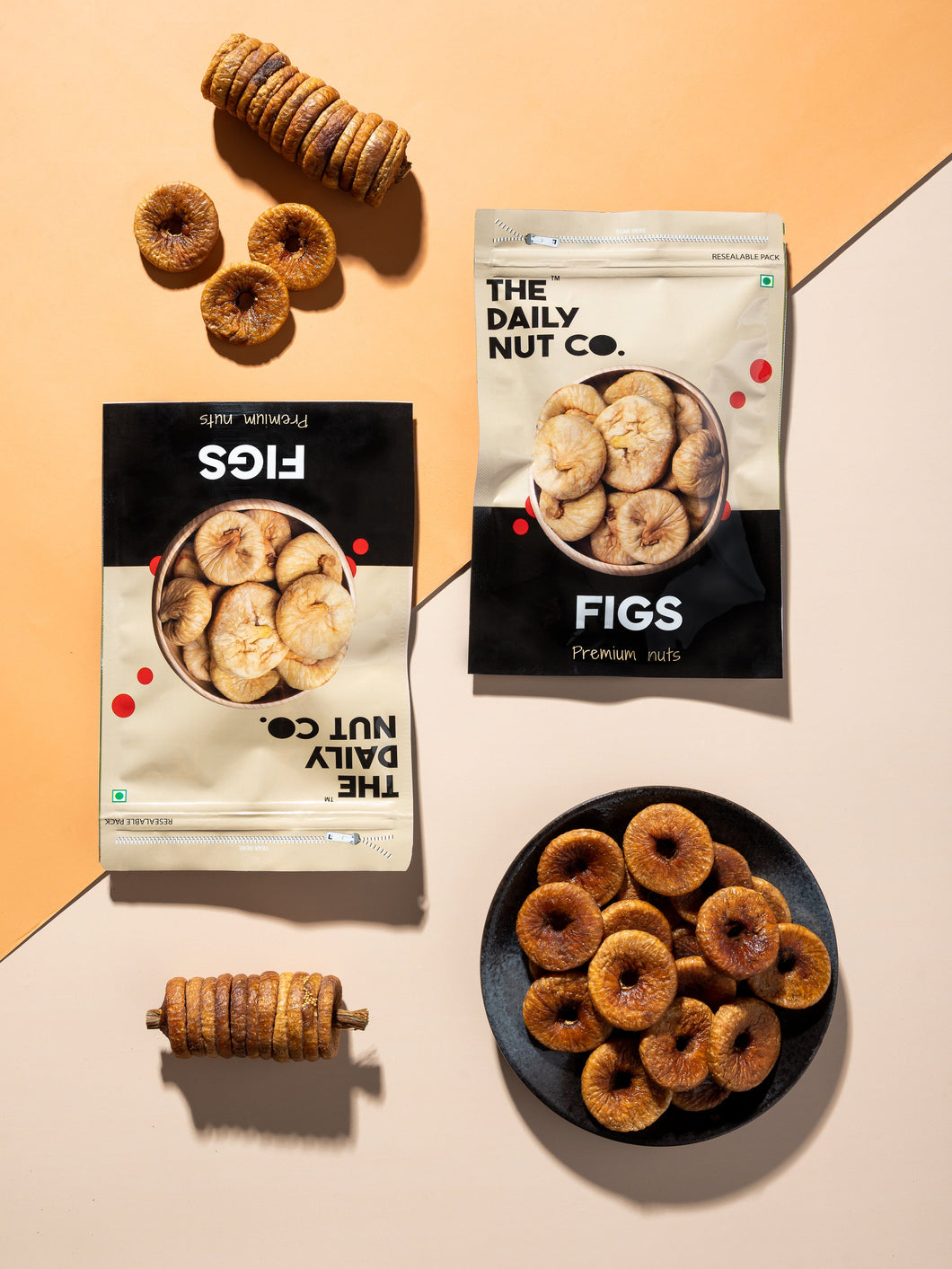 The Daily Nut Co. Premium dried Figs/Anjeer