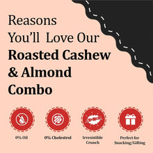 Load image into Gallery viewer, Roasted Cashews and Roasted Almonds | 0% Oil | 1 kg