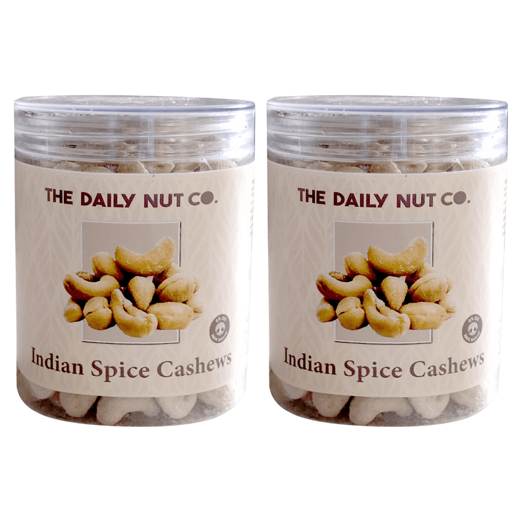 Indian Spice Cashew - 500g | Delicious and Crunchy | Rich in Protein
