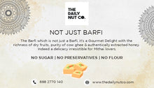 Load image into Gallery viewer, Not Just Barfi - Dates Barfi Made with Dates, Pista, Cashews, Almonds, Honey and Pure Ghee I Dry Fruits Nuts, Healthy Delicious Indian Sweets,Gluten Free, No Added Sugar
