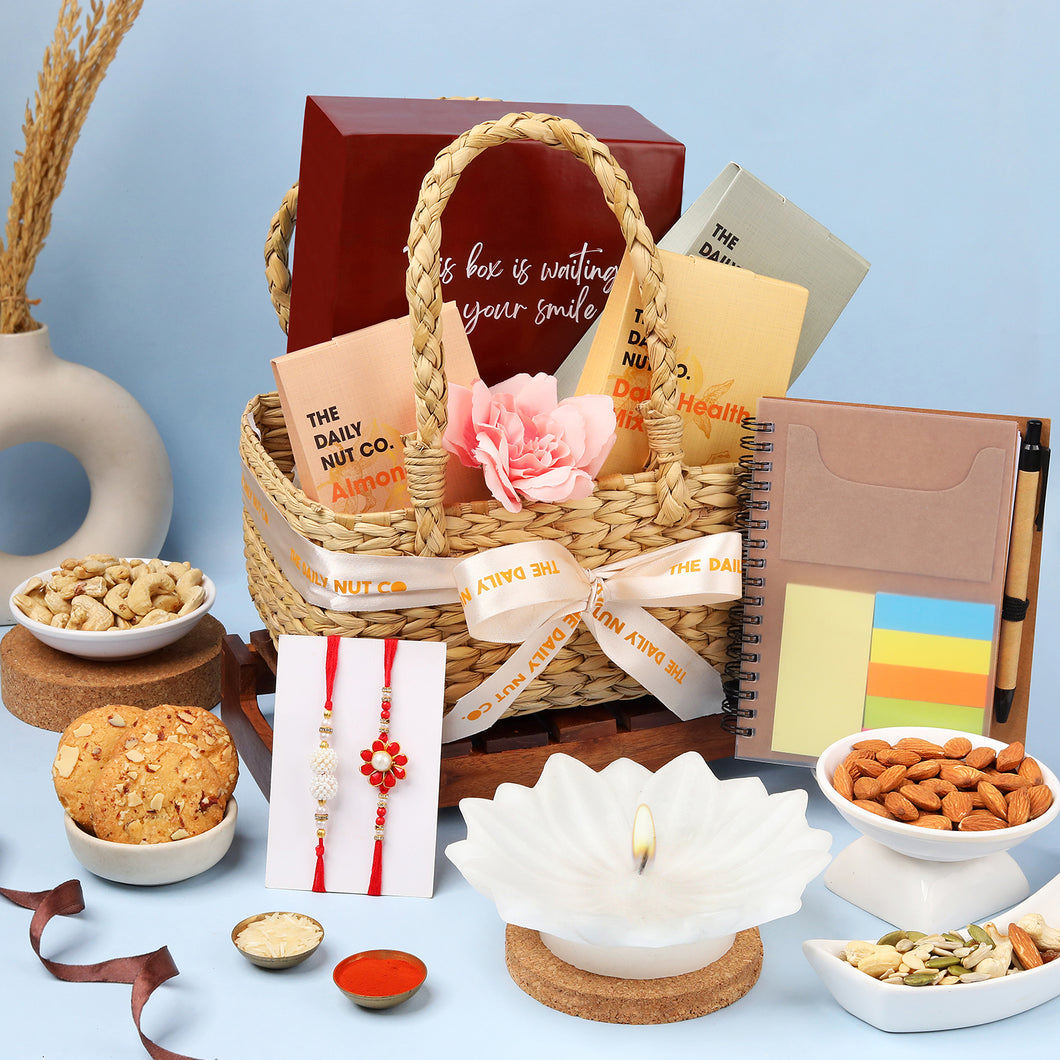 Rakhi Harmony Hamper | Perfect Rakhi Gourmet Snack Combo