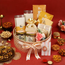 Load image into Gallery viewer, Rakhi Wishes Hamper | Best Rakhi Gifting Set

