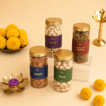 Load image into Gallery viewer, Shop the Premium Dry Fruit Hamper by The Daily Nut Co. A luxury Diwali dry fruit gift box for corporate gifting, employee appreciation, client gifts, and festive celebrations.
