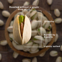Load image into Gallery viewer, Premium Pistachios | Roasted Salty &amp; Crunchy
