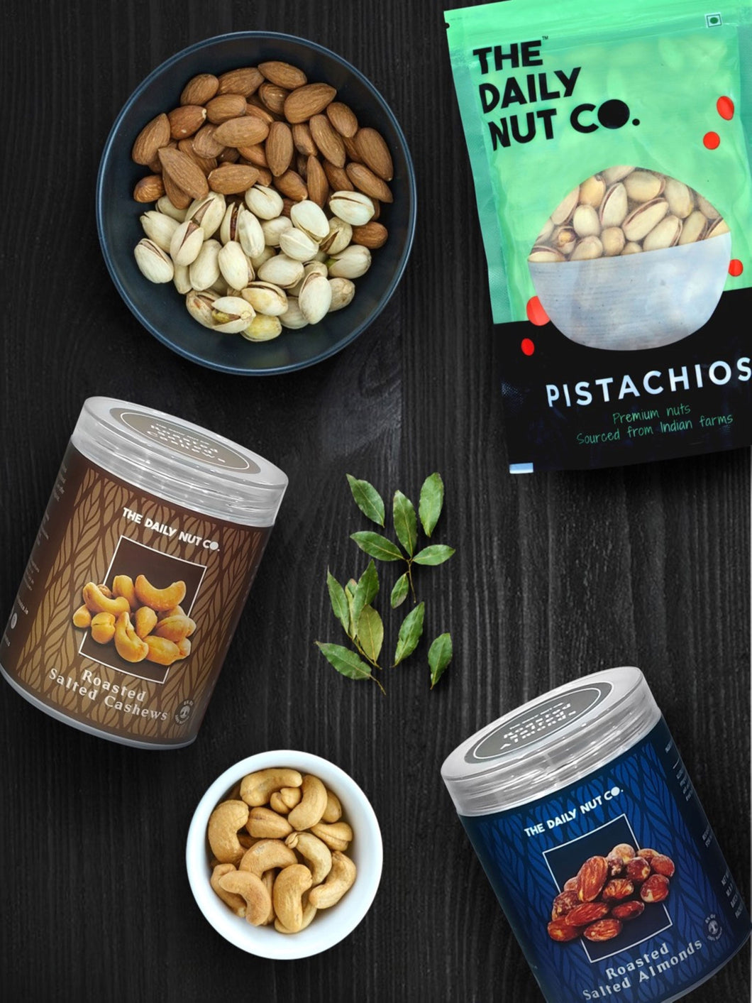 Roasted Salted Combo | Almonds, Cashews and Pistachios | 700g