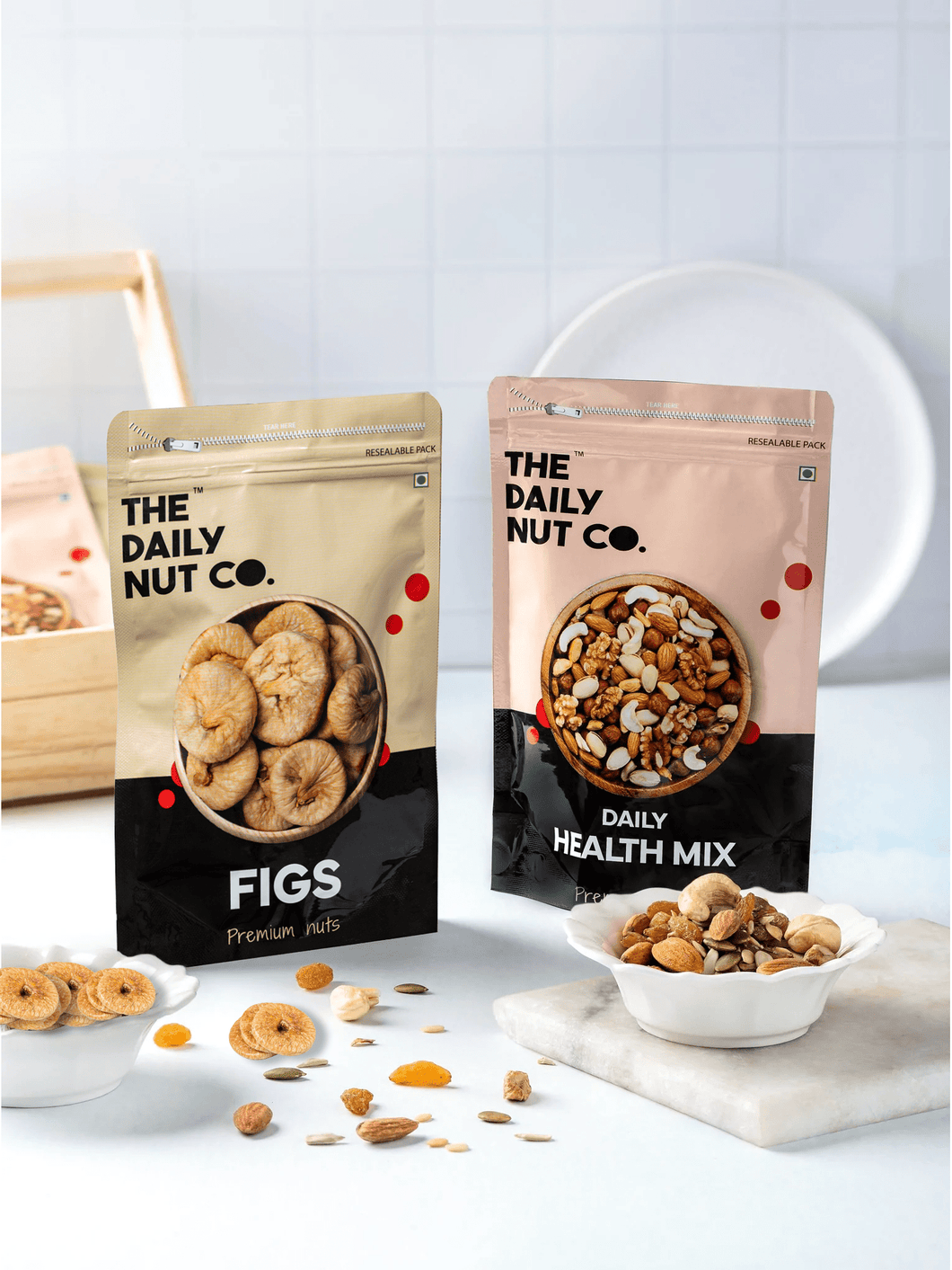 Daily Health Mix and Figs | Dry Fruits Combo | 500 grams