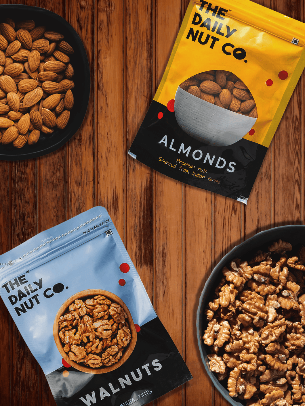 Almonds and Walnuts Wisdom Combo | 400 g